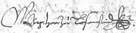 Unterschrift Wolf Sigmund